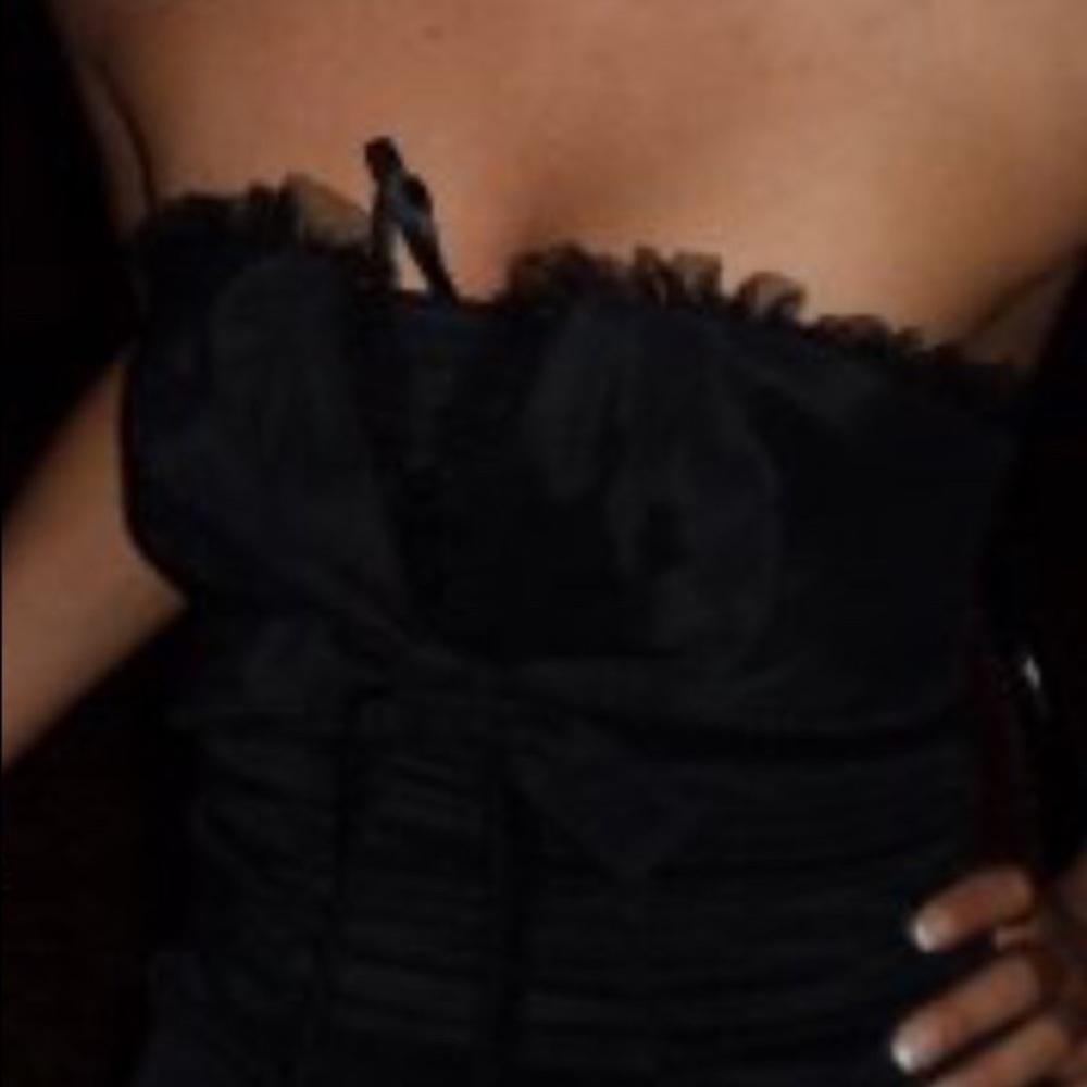 Elegant black prom dress ❤️